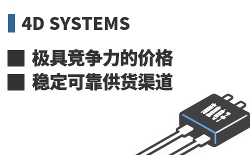 4D Systems ���߾������ļ۸��ȶ��ɿ���Ӧ����